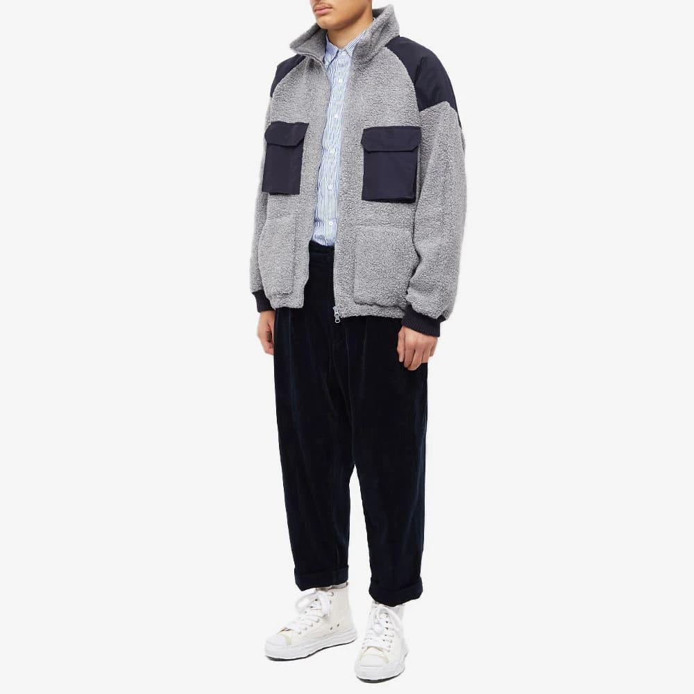 商品Nanamica|Nanamica Vintage Wool Fleece Jacket,价格¥2738,第4张图片详细描述