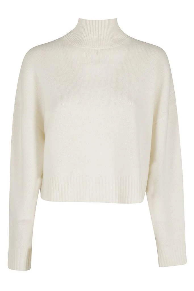 商品Theory|Theory Funnel-Neck Drop Shoulder Cropped Jumper,价格¥1931,第1张图片