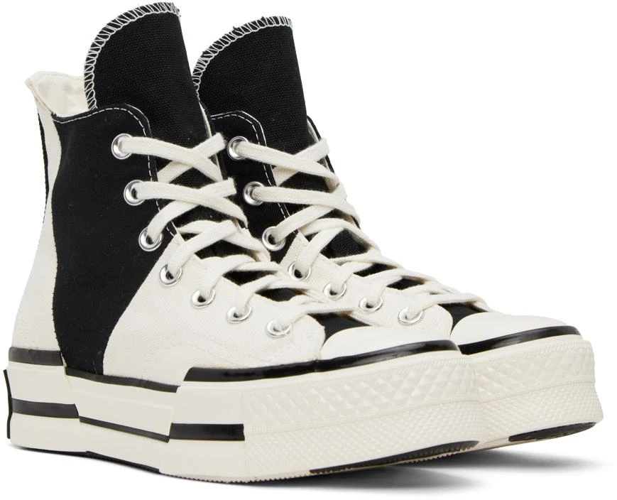 商品Converse|黑色 & 白色 Chuck 70 Plus 高帮运动鞋,价格¥1018,第4张图片详细描述