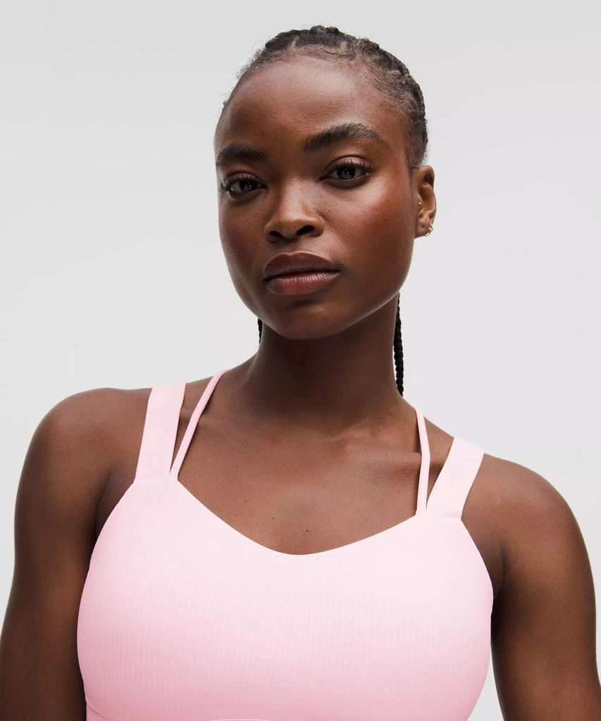 Like a Cloud Ribbed Longline Bra *Light Support, D/DD Cup 商品
