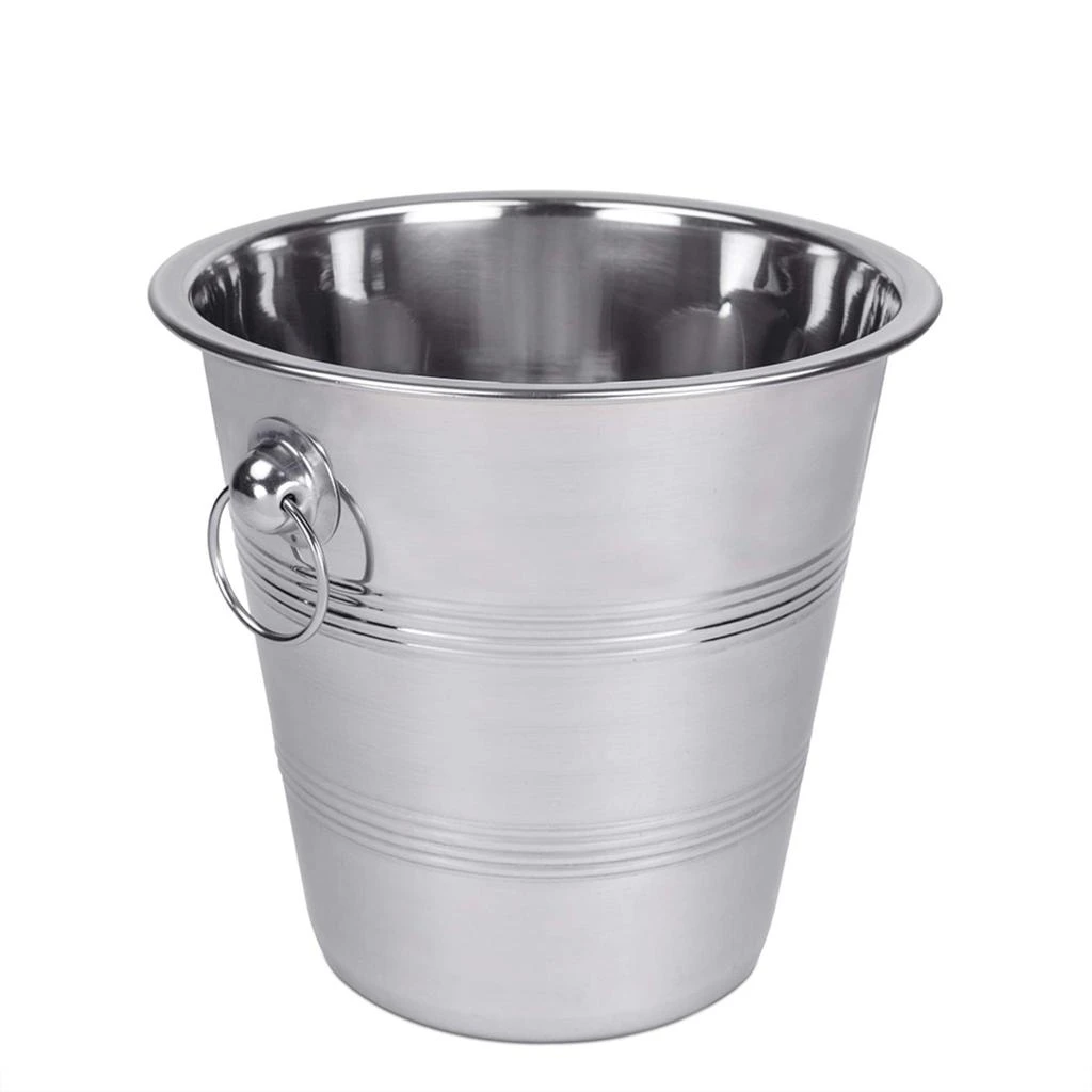 商品Home Basics|Home Basics Stainless Steel Ice Bucket,价格¥135,第2张图片详细描述