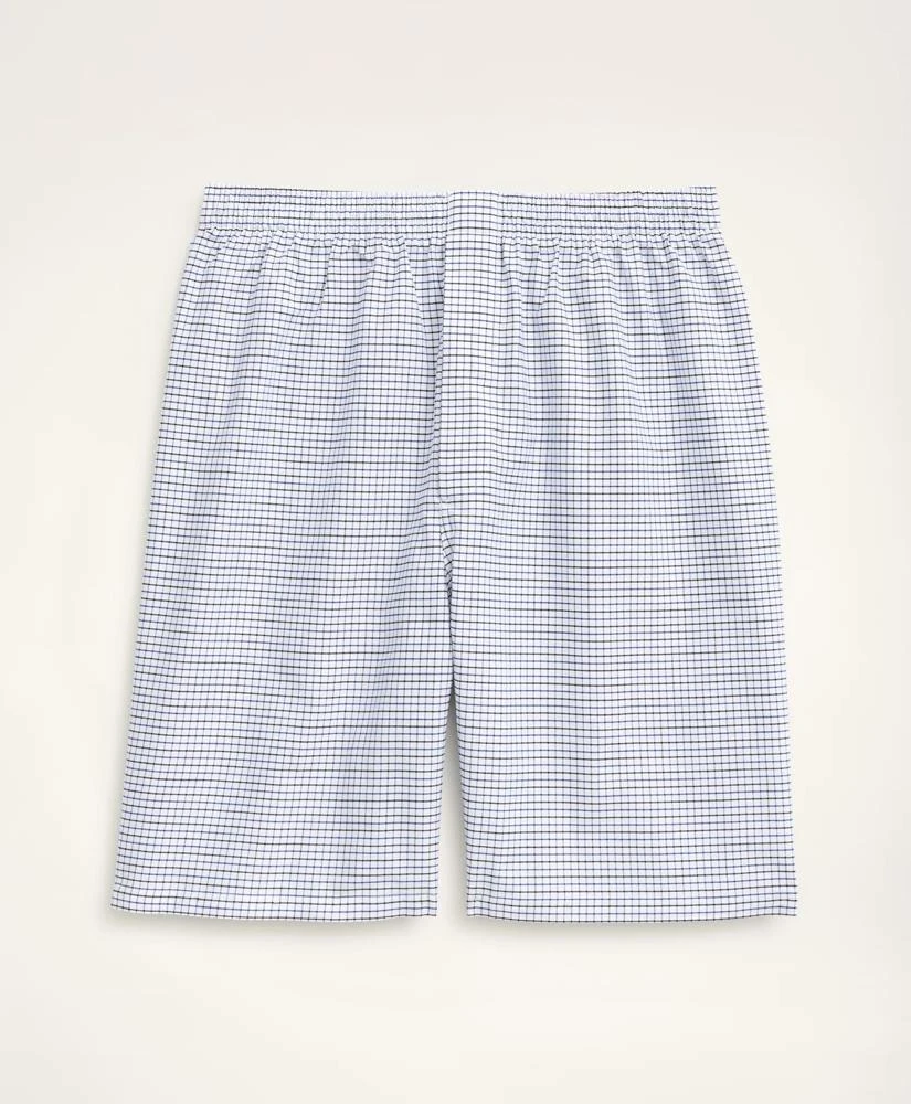 商品Brooks Brothers|Oxford Cotton Tattersal Short Pajamas,价格¥407,第3张图片详细描述