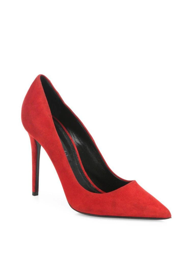 商品Alexander Wang|Tia Suede Point Toe Tilt-Heel Pumps,价格¥1576,第1张图片