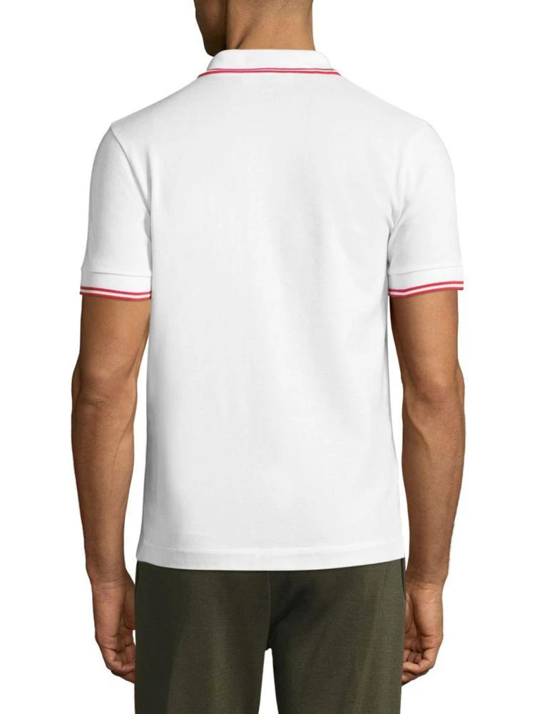 商品Bally|Tipped Cotton Polo,价格¥2203,第2张图片详细描述