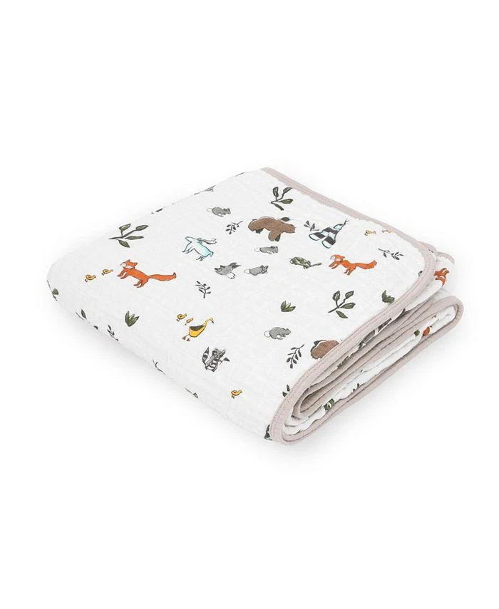 商品Little Unicorn|Unisex Cotton Muslin Original Quilt - Baby,价格¥454,第1张图片