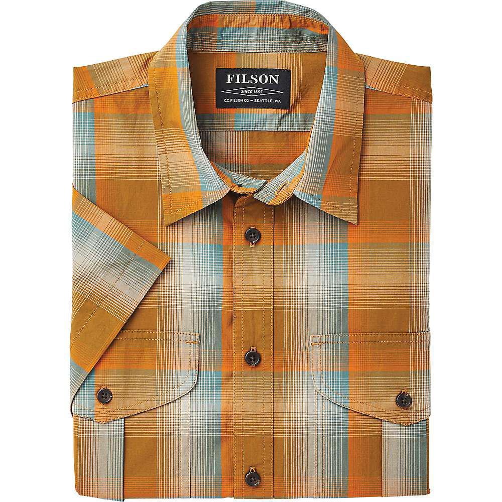 商品Filson|Filson Men's Short Sleeve Feather Cloth Shirt,价格¥500,第4张图片详细描述