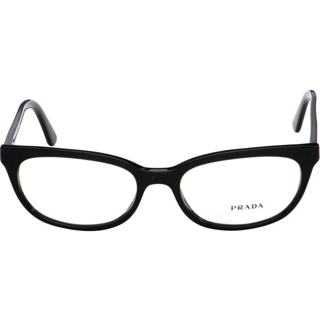 商品Prada|Prada Women's Eyeglasses - Black Cat Eye Full-Rim Frame | PRADA 0PR 13VVF 1AB1O1,价格¥702,第2张图片详细描述