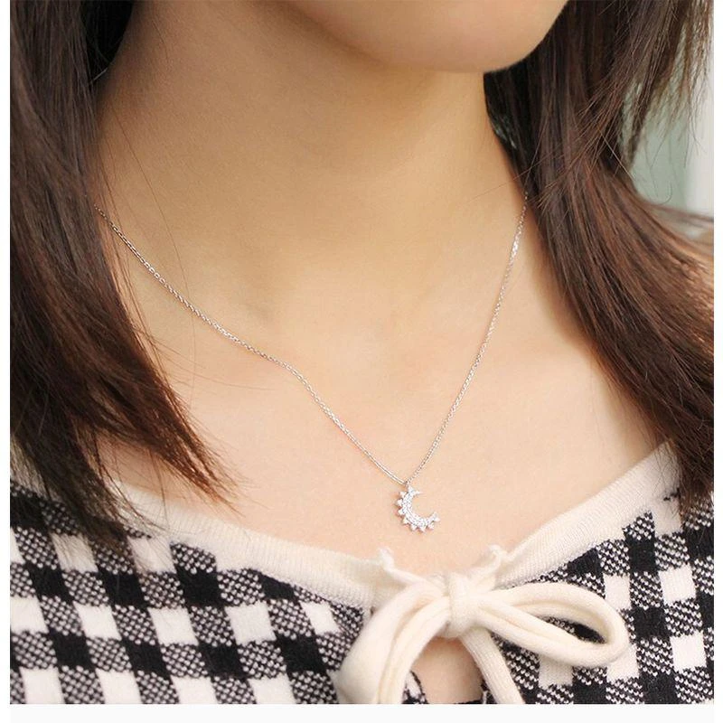 商品apm Monaco|APM MONACO 女士银色银质项链 AC5522OX,价格¥501,第10张图片详细描述