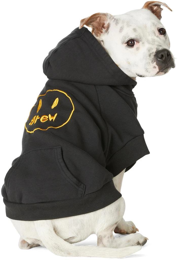 商品Drew House|SSENSE Exclusive Black Painted Mascot Hoodie,��价格¥684,第3张图片详细描述