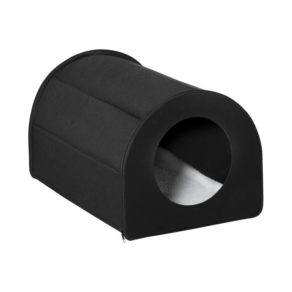 商品PawHut|Heated Pet Cat House Bed Indoor Waterproof Kitty Shelter w/ Cushion,价格¥782,第1张图片