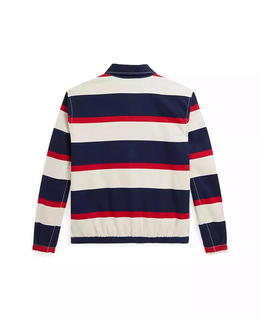 商品Ralph Lauren|Big Boys Bayport Striped Cotton Jacket,价格¥888,第2张图片详细描述