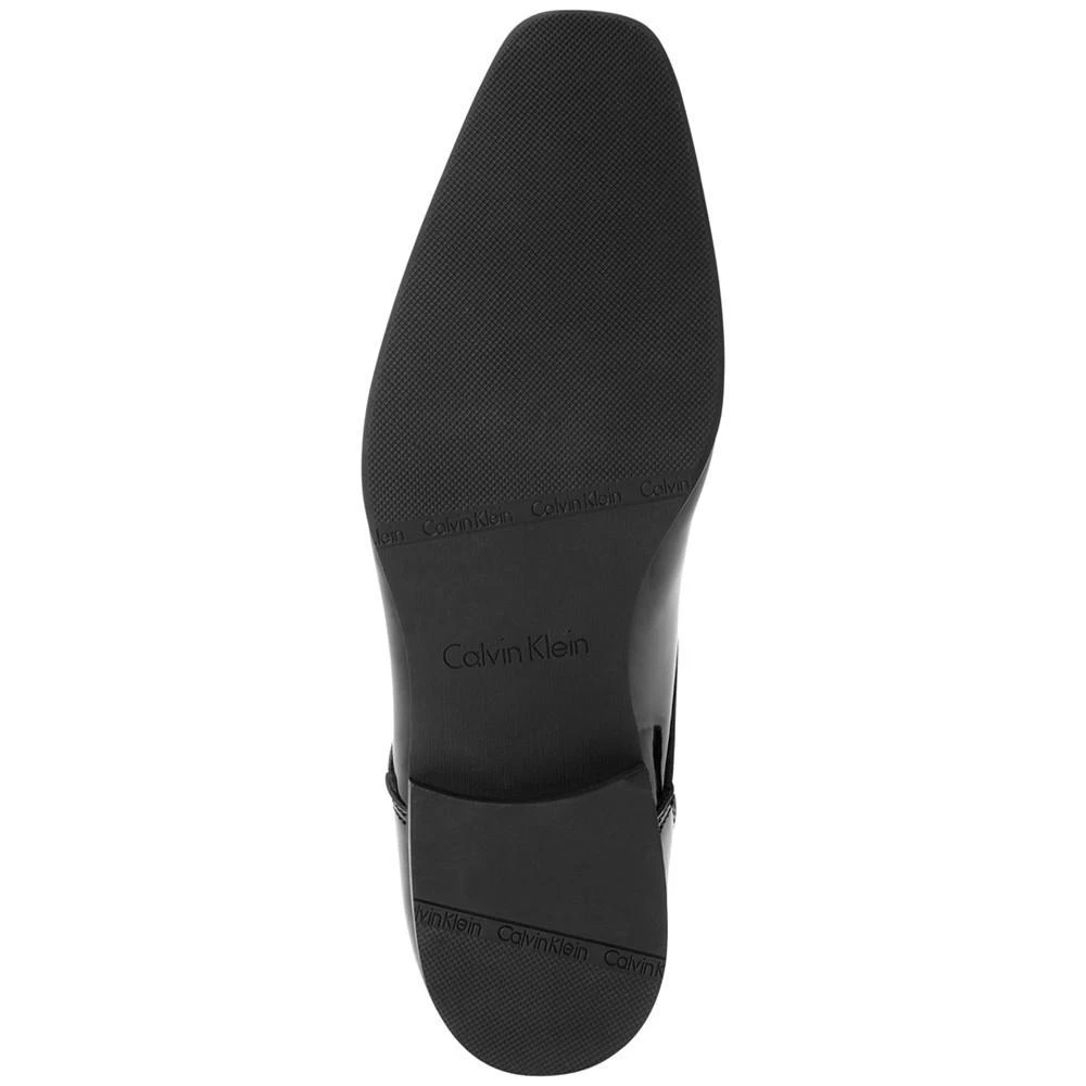 商品Calvin Klein|Men's Brodie Plain Toe Tuxedo Oxfords,价格¥410,第3张图片详细描述