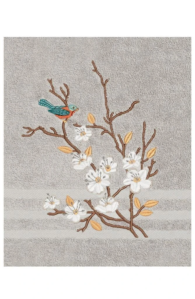 商品Linum Home Textiles|Spring Time Embellished Bath Towel - Light Grey,价格¥302,第2张图片详细描述