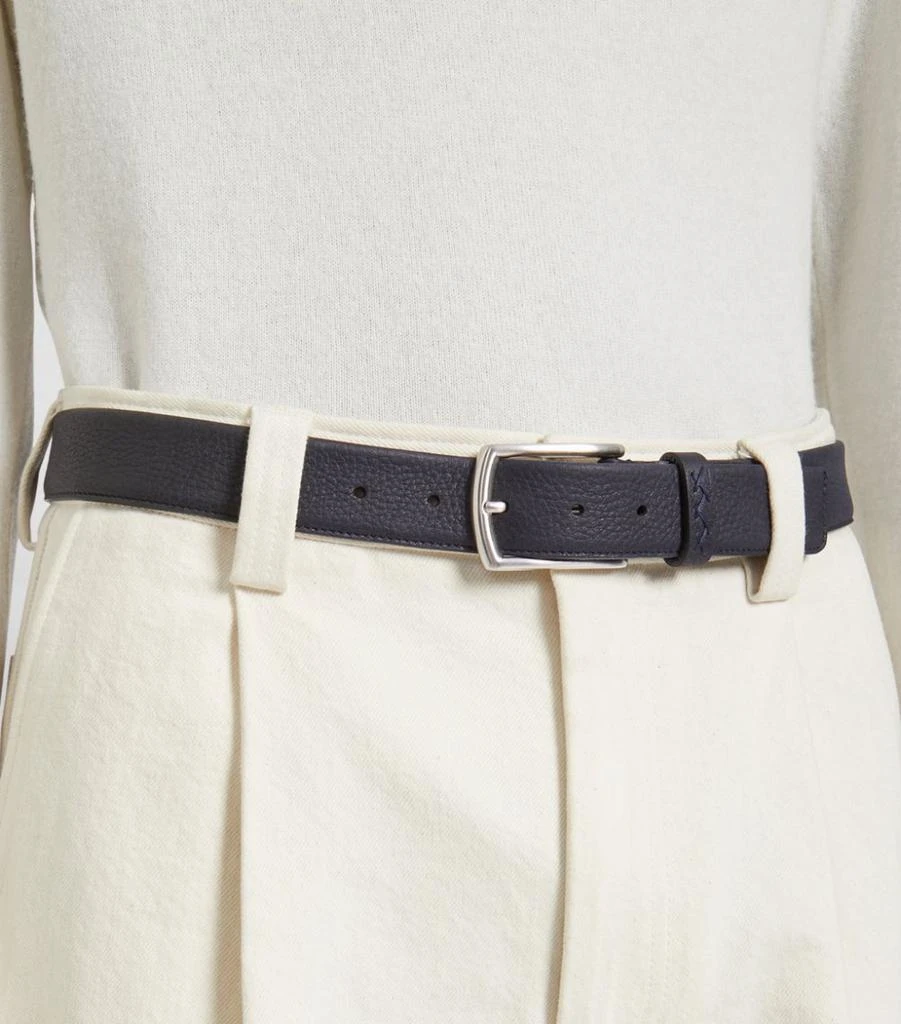 商品Zegna|Leather Belt,价格¥4061,第3张图片详细描述