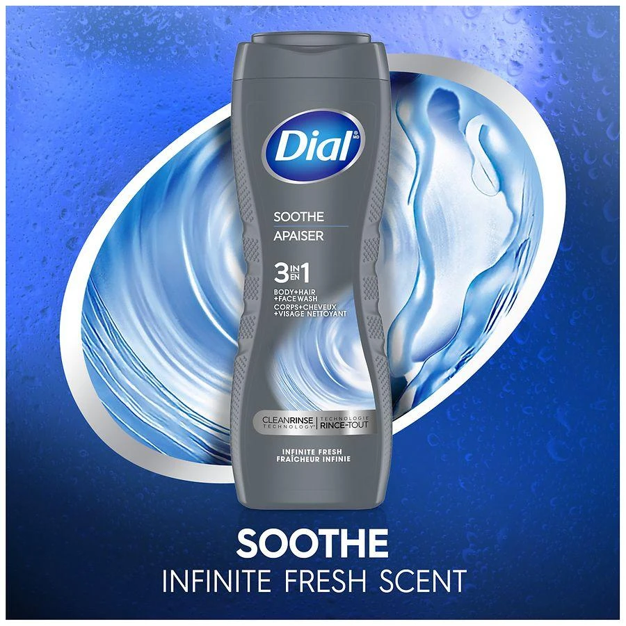 商品Dial|Men 3 in 1 Body Wash Soothe,价格¥46,第5张图片详细描述