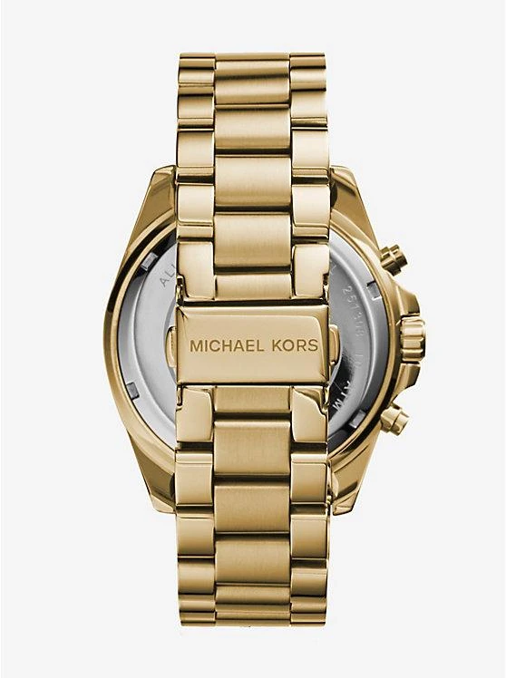 商品Michael Kors|Oversized Bradshaw Gold-Tone Watch,价格¥1549,第3张图片详细描述