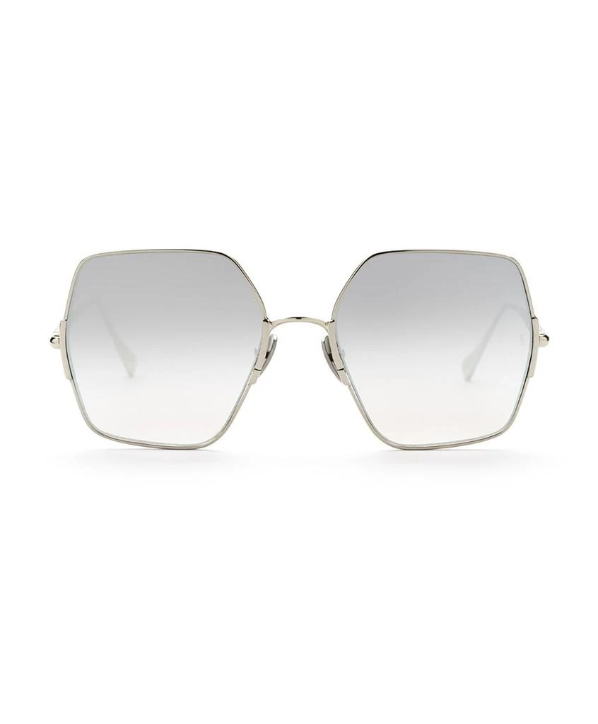 商品Sunday Somewhere|Eden in Silver Sunglasses,价格¥1939,第1张图片