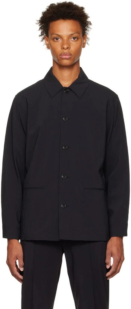 商品Theory|Black Selk Shirt,价格¥673,第1张图片