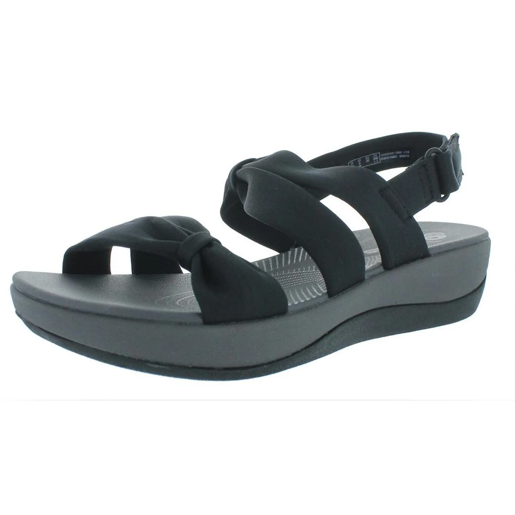 商品Clarks|Clarks Womens Arla  Faux Leather Flip-Flops,价格¥481,第1张图片