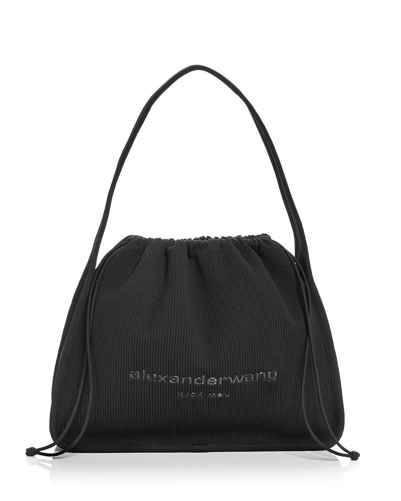 商品Alexander Wang|Ryan Large Drawstring Shoulder Bag,价格¥3687,第1张图片