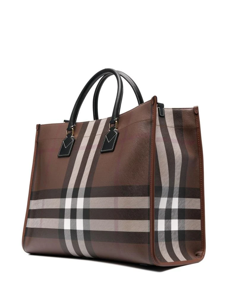 商品Burberry|BURBERRY - Cotton Blend Tote Bag,价格¥11097,第4张图片详细描述