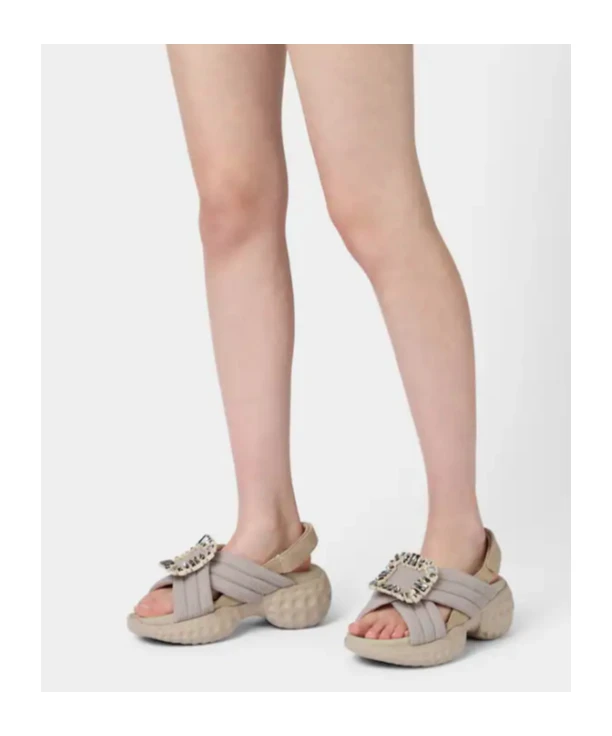 商品【商品预售15天发货】 Roger Vivier|Roger Vivier 女士凉鞋 RVW66733560UBD1V33 花色,价格¥13148,第5张图片详细描述