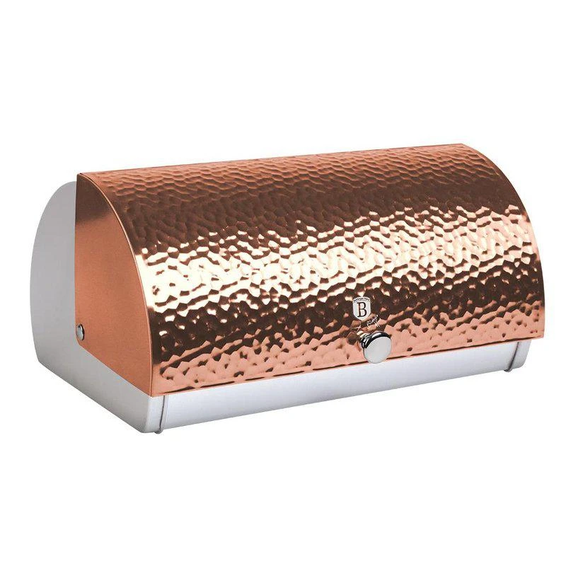 商品Berlinger Haus|Bread Box with Metallic Door Black Collection,价格¥523,第1张图片