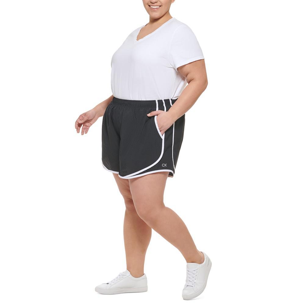 商品Calvin Klein|Plus Size Running Shorts,价格¥147,第4张图片详细描述