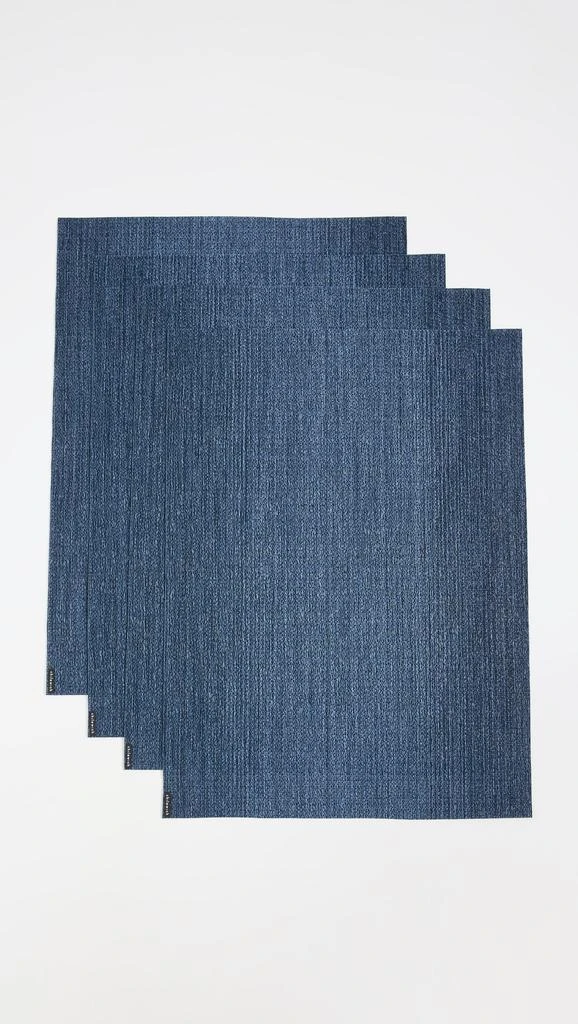 商品Chilewich|Chilewich 渐变色桌垫 4 件装 (14x19),价格¥358,第2张图片详细描述