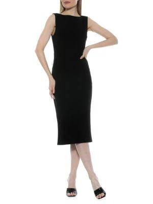 商品ALEXIA ADMOR|Penny Boatneck Midaxi Sheath Dress,价格¥680,第4张图片详细描述