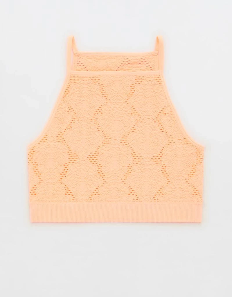 商品Aerie|Aerie Seamless Crochet Bra Top,价格¥106,第4张图片详细描述