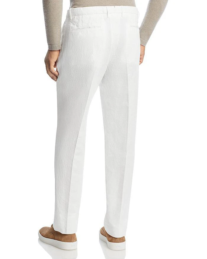 商品BOGLIOLI|Slim Fit White Garment Dyed Suit Pants,价格¥1317,第2张图片详细描述