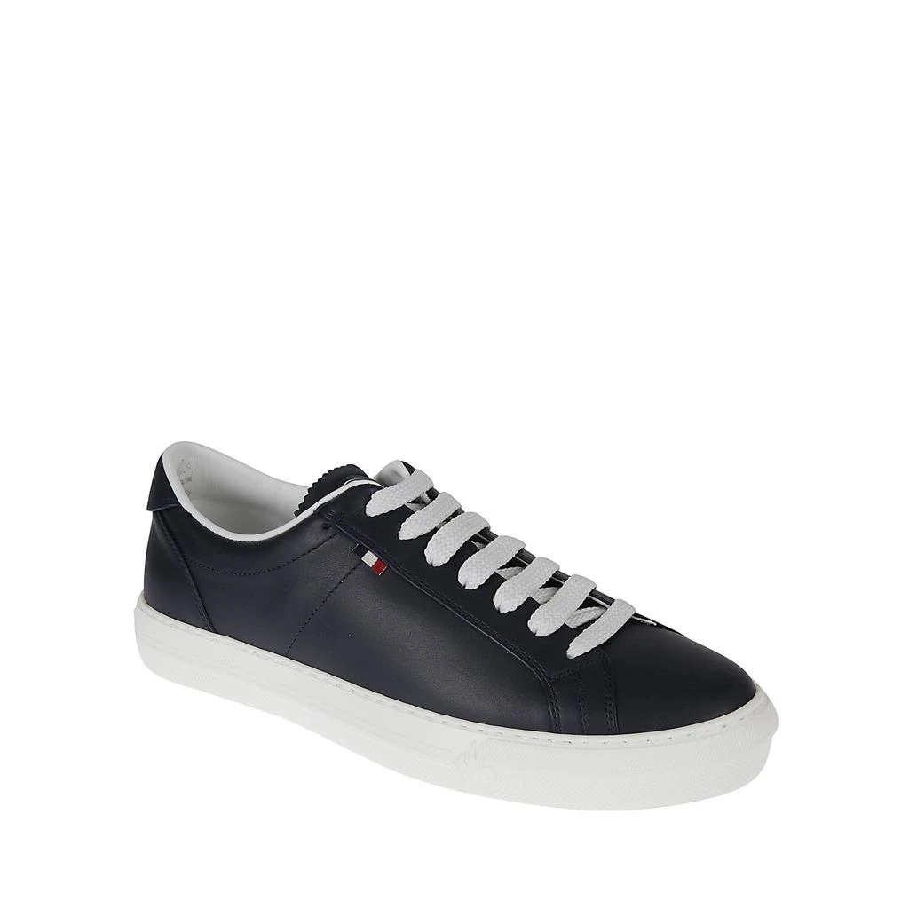 商品Moncler|Moncler Monaco Leather Sneakers,价格¥2285,第2张图片详细描述