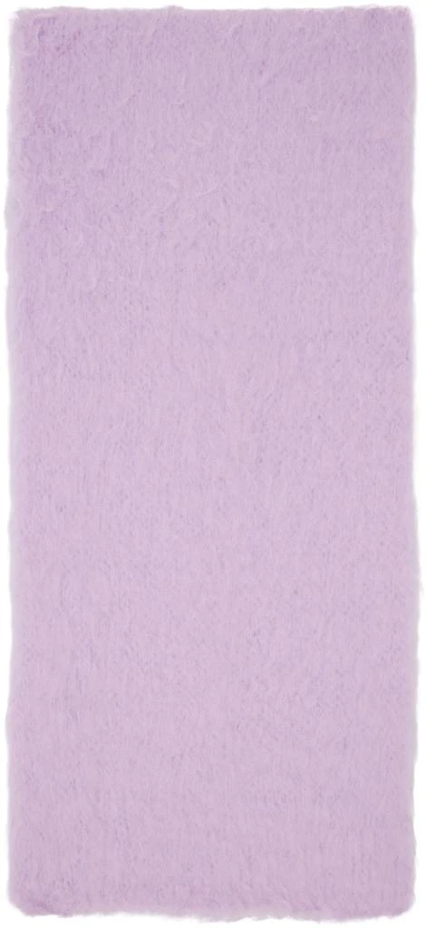 商品Acne Studios|Purple Brushed Scarf,价格¥1673,第2张图片详细描述