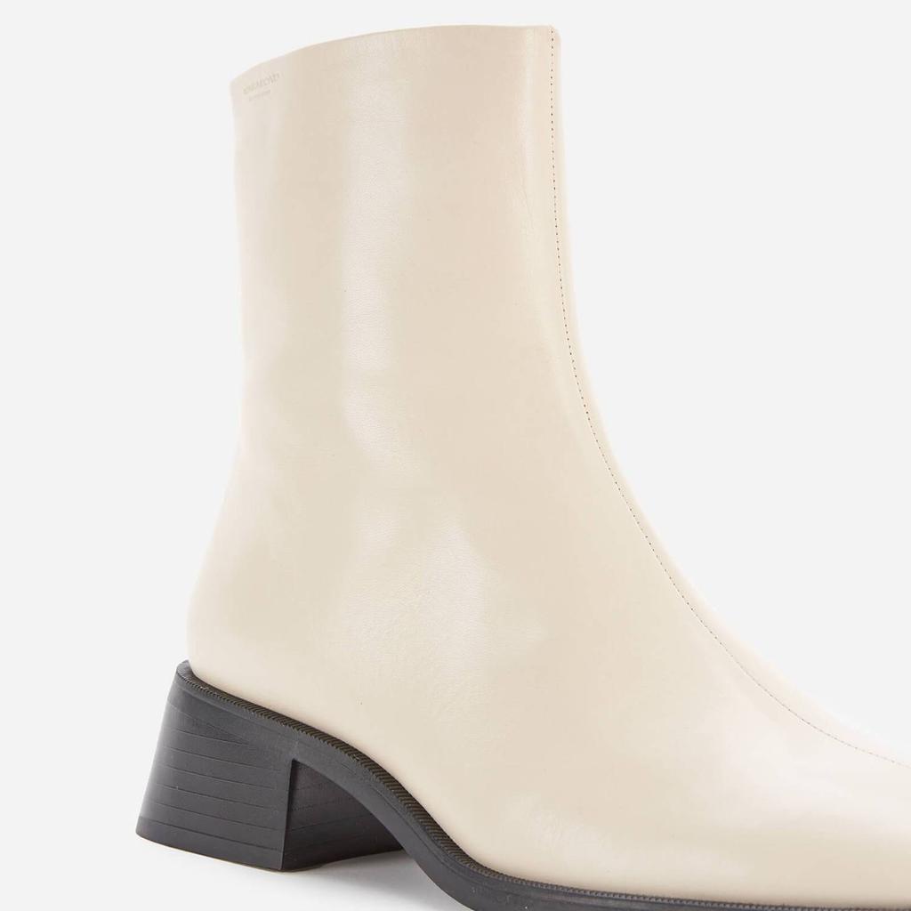 Vagabond Women's Blanca Leather Ankle Boots - Off White商品第4张图片规格展示