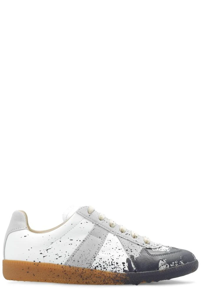 商品MAISON MARGIELA|Maison Margiela Paint Replica Lace-Up Sneakers,价格¥3424,第1张图片