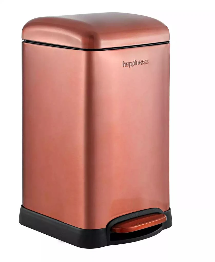 商品JONATHAN Y|Betty Retro Mini Step-Open Trash Can,价格¥332,第1张图片