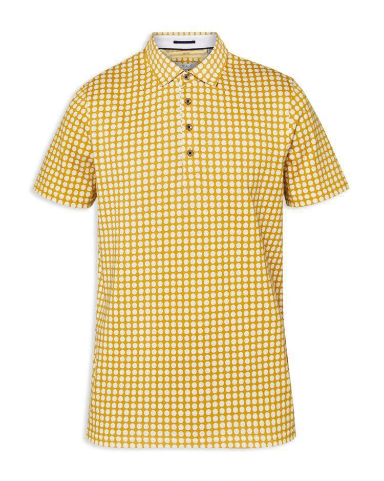 商品Ted Baker London|Lost Geo Print Regular Fit Polo,价格¥440,第4张图片详细描述