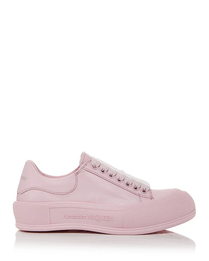 商品Alexander McQueen|Women's Deck Tonal Low Top Sneakers,价格¥1718,第3张图片详细描述