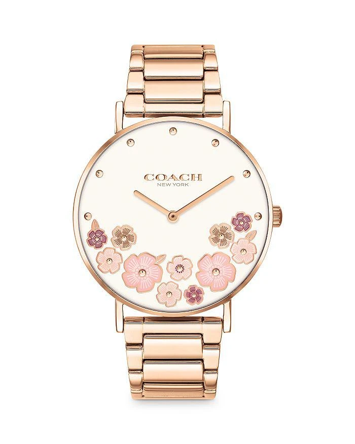 商品Coach|Perry Tea Rose Watch, 36mm,价格¥1464,第1张图片详细描述