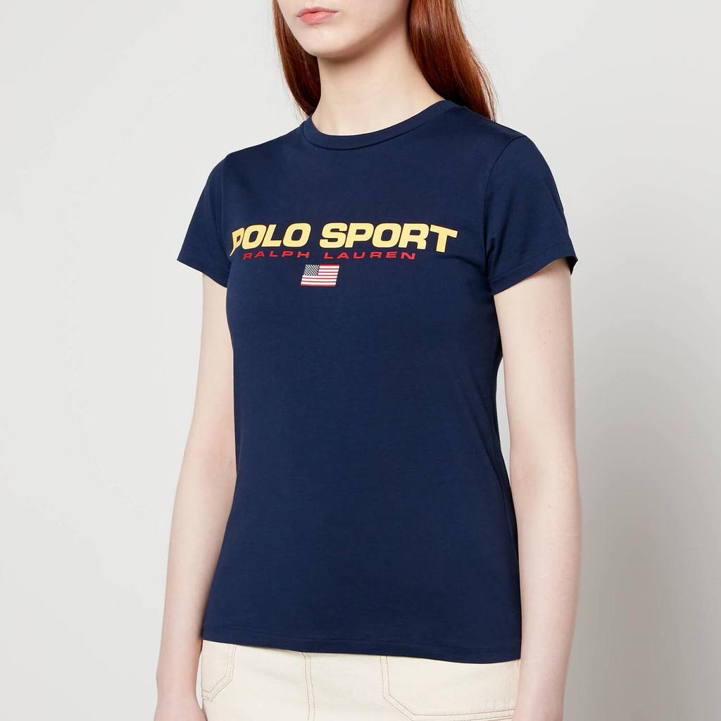 商品Ralph Lauren|Polo Ralph Lauren Women's Polo Sport T-Shirt - Newport Navy,价格¥294,第1张图片