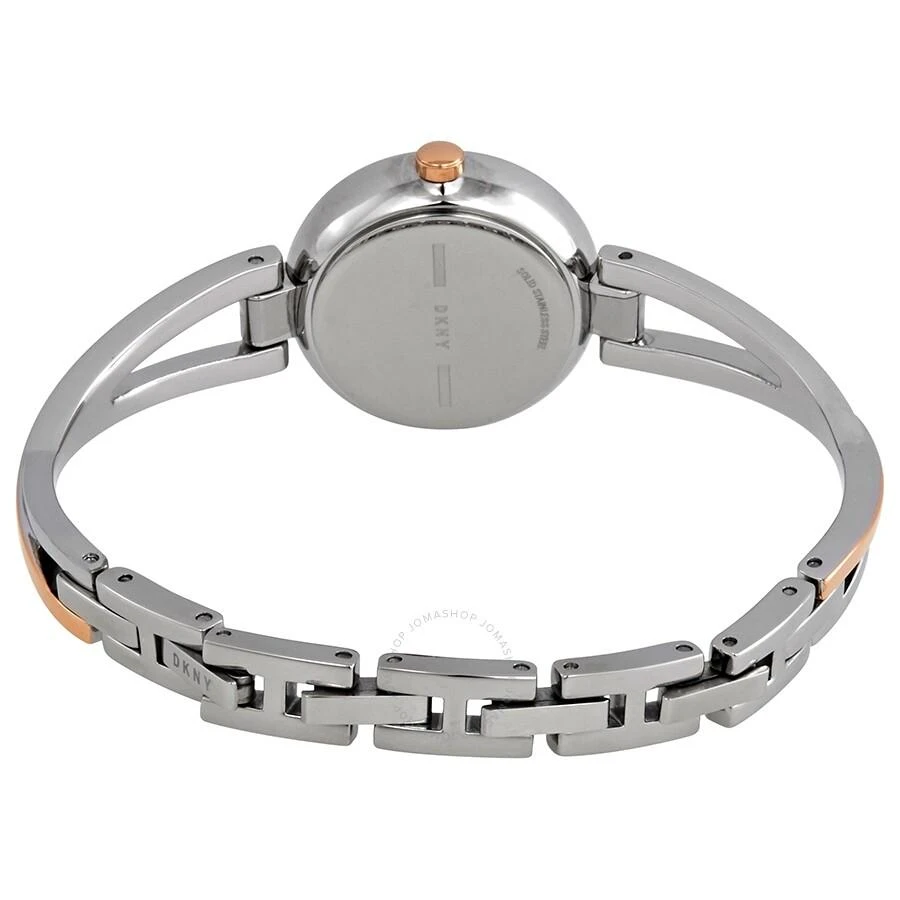 商品DKNY|Crosswalk Quartz Silver Dial Two-tone Ladies Watch NY2791,价格¥776,第3张图片详细描述