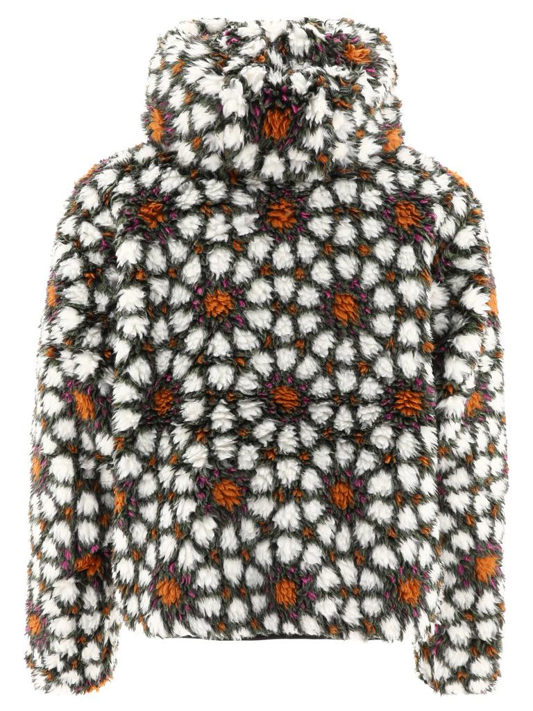 "Pattern" reversible fleece jacket商品第3张图片规格展示