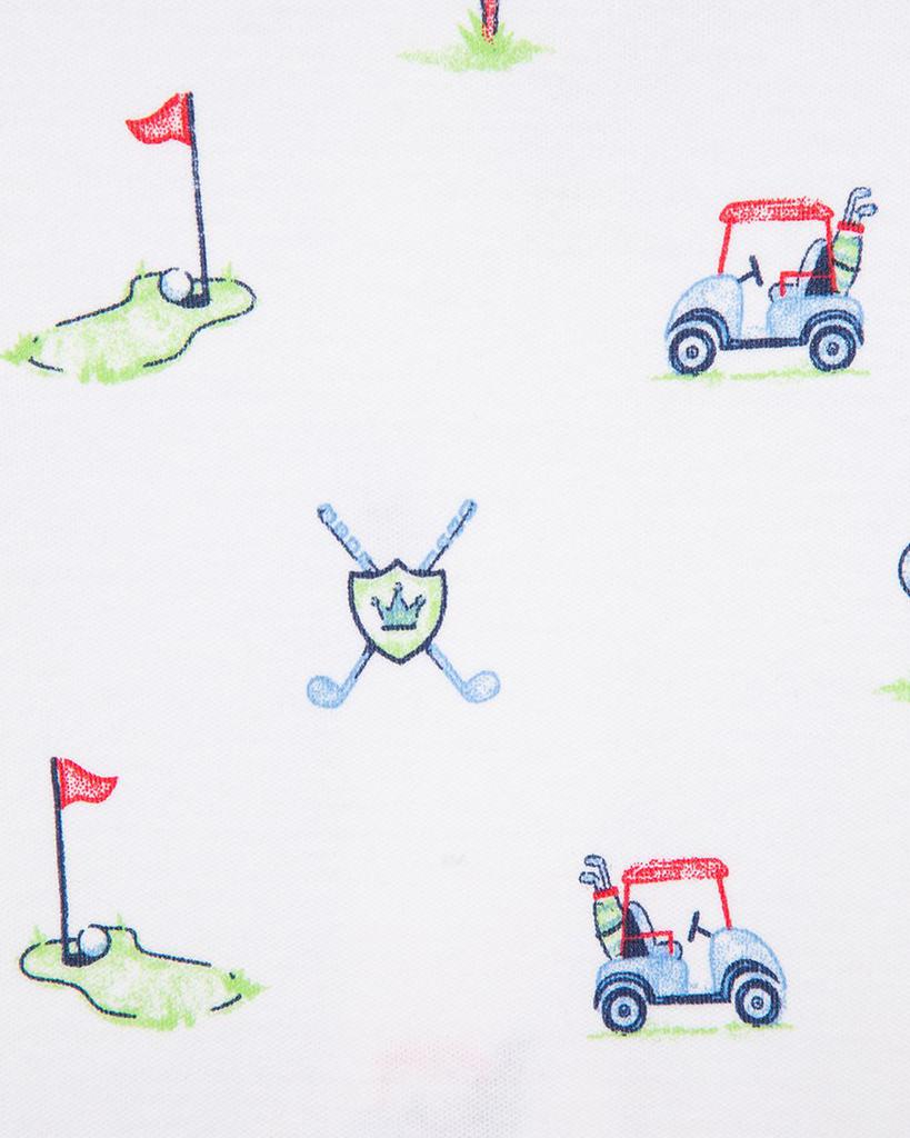 Boys' Cotton Golf Footie & Hat Set - Baby商品第3张图片规格展示