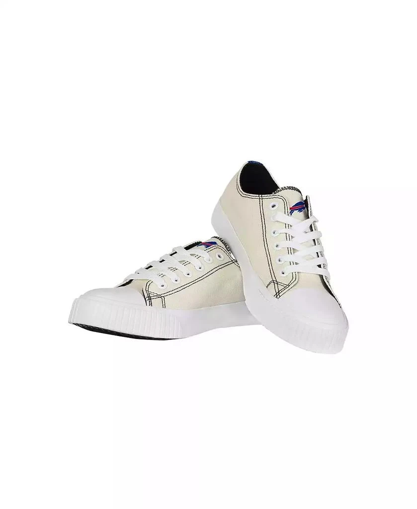 商品FOCO|Women's Cream Buffalo Bills Low Top Canvas Shoes,价格¥448,第2张图片详细描述
