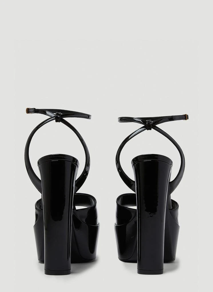 商品Yves Saint Laurent|Jodie Peep Toe Platform Heels,价格¥3906,第4张图片详细描述