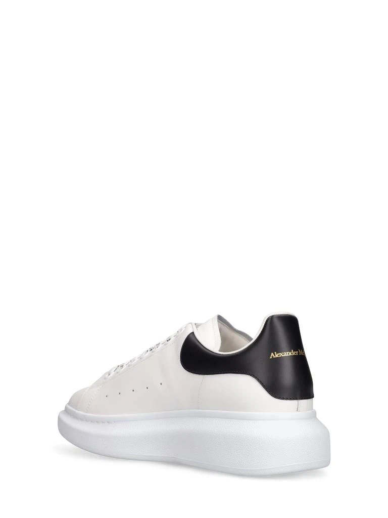 商品Alexander McQueen|45mm Oversized Leather Sneakers,价格¥4509,第3张图片详细描述