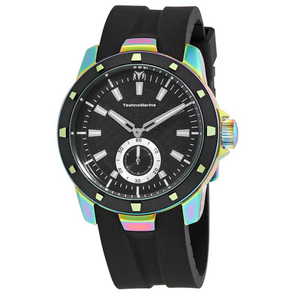 UF6 Quartz Black Dial Mens Watch TM-621007商品第1张图片规格展示