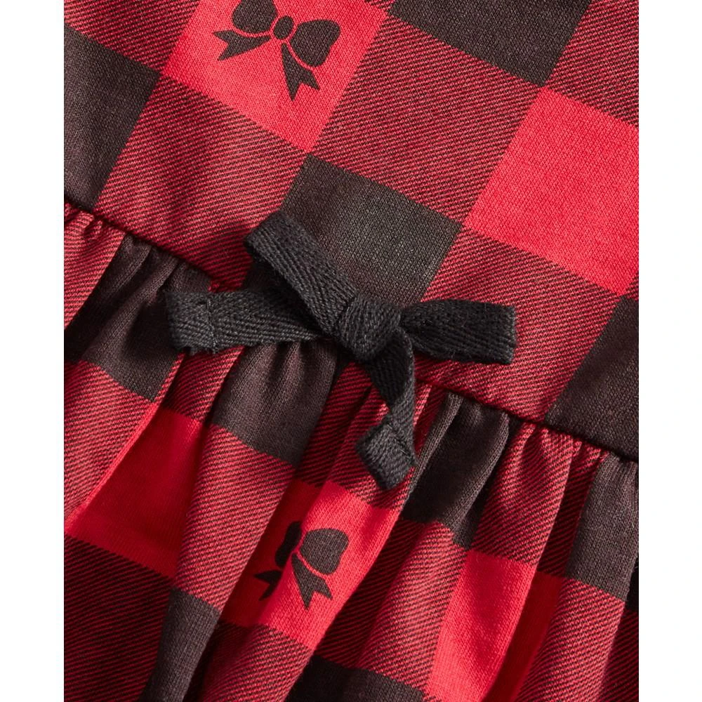 商品First Impressions|Toddler Girls Ribbon Check Tunic, Created for Macy's,价格¥45,第3张图片详细描述