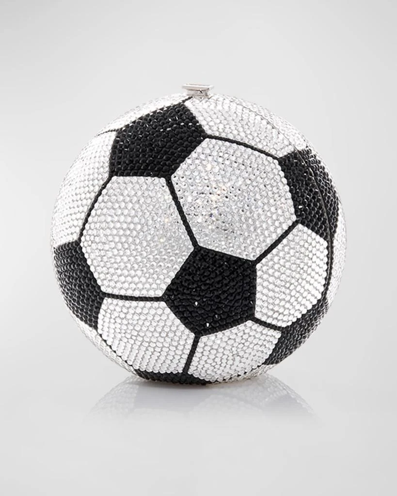 商品Judith Leiber|Sphere Soccer Ball Clutch Bag,价格¥31000,第3张图片详细描述